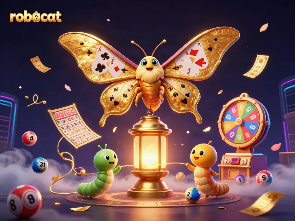 Experience thrilling gameplay with robocat at an online casino featuring captivating lottery elements.